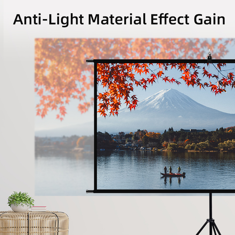 VEIDADZ Projector Screen With  - Projector Screen 100 Inch ulasan dan harga