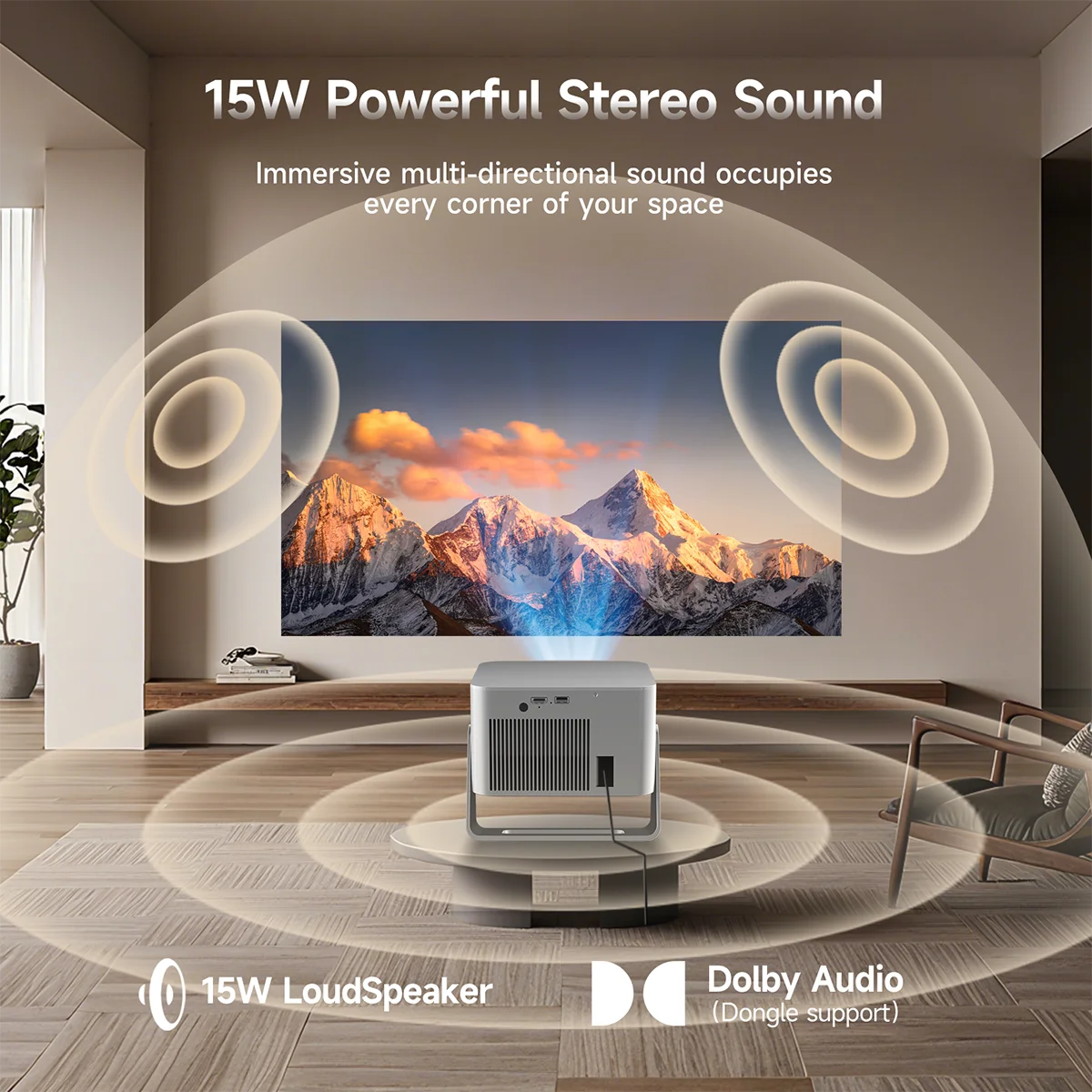 Magcubic HY350GTV Projector wi - Home Cinema Pc ulasan dan harga