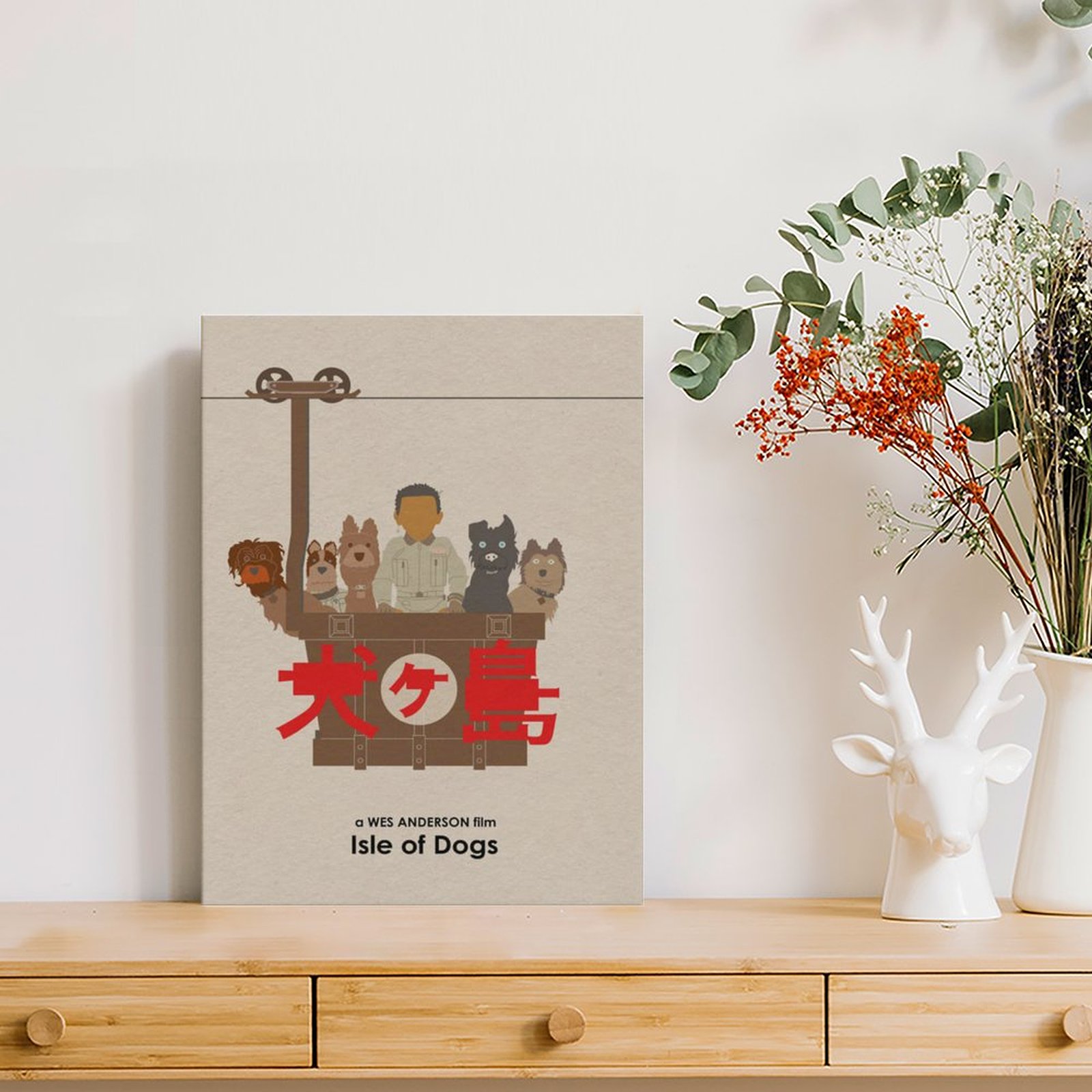 Wes Anderson Isle Of Dogs Movi - Home Cinema Usa ulasan dan harga