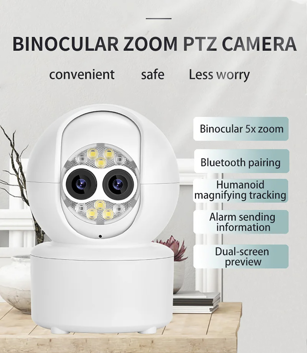 ICsee Dual-Lens 4MP Security C - Home Cinema Sony ulasan dan harga
