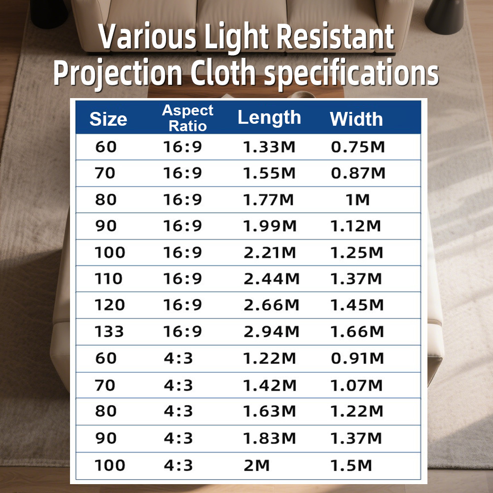 Universal Projector Screen 80/ - Projector Screen 100 Inch ulasan dan harga