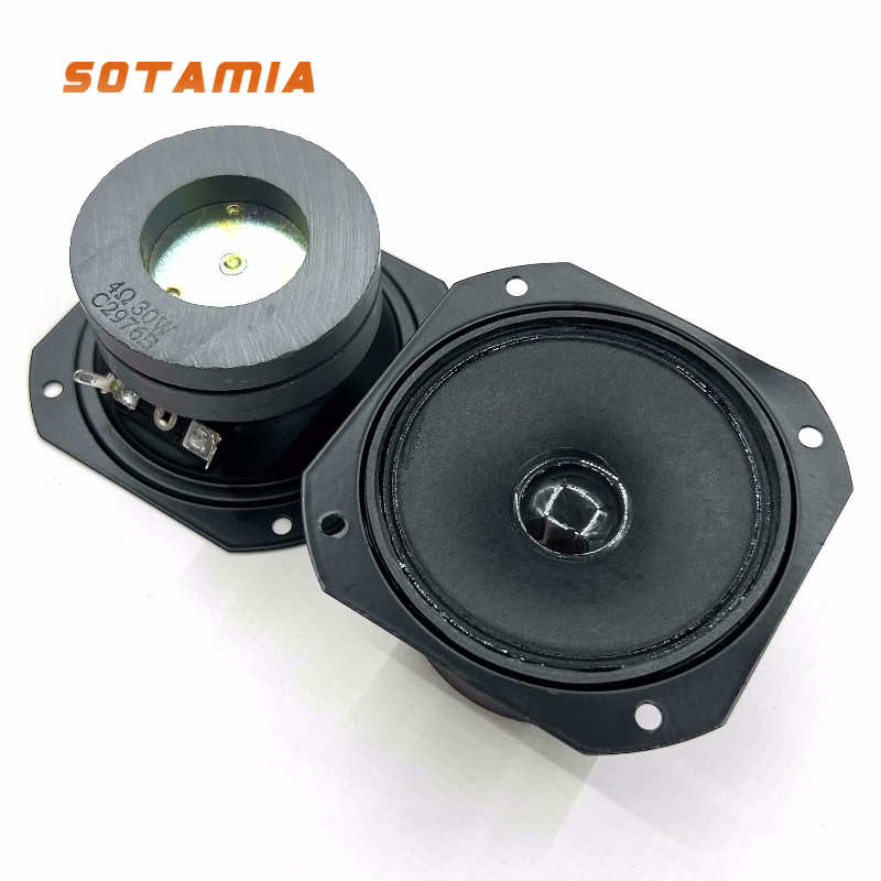SOTAMIA 2PCS 3 Inch Tweeter 4  - Home Cinema Wireless Speakers ulasan dan harga