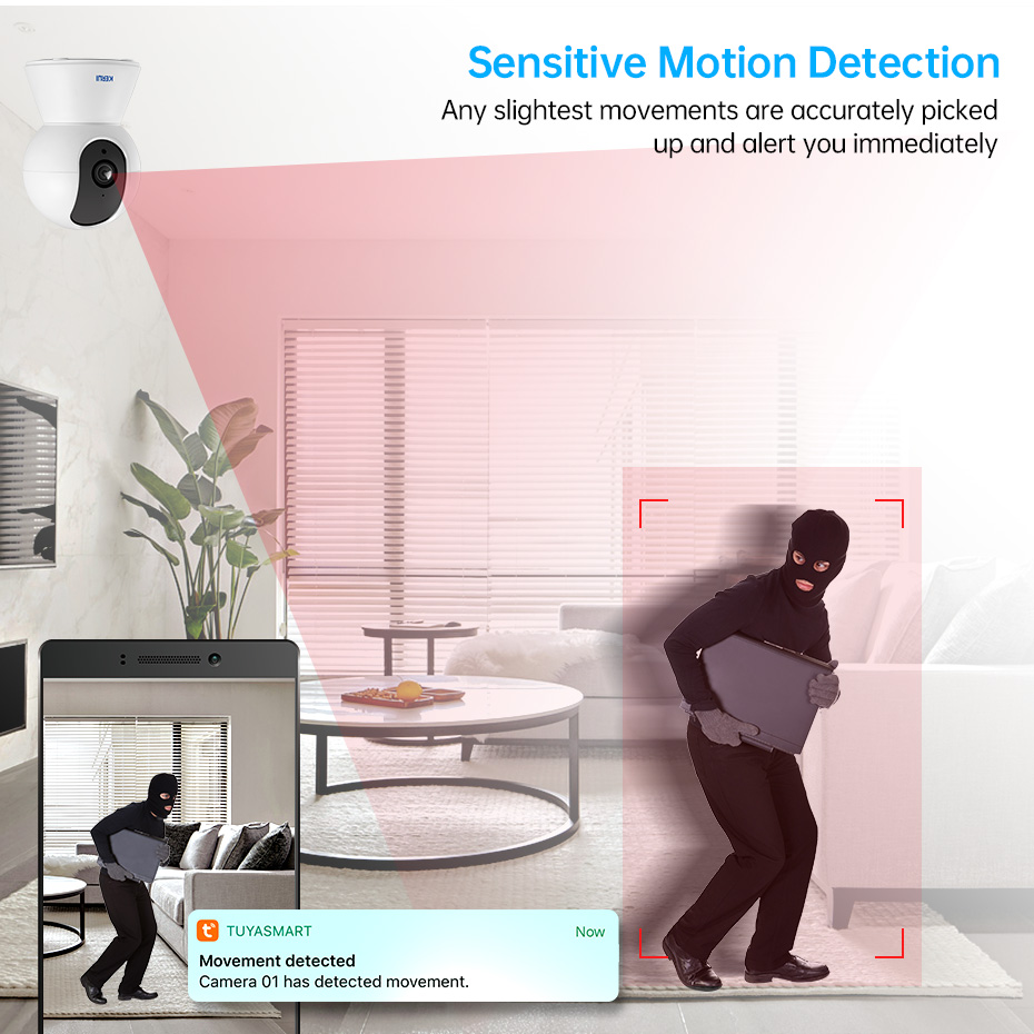 KERUI Mini Indoor Wireless 5MP - Home Cinema Sony ulasan dan harga