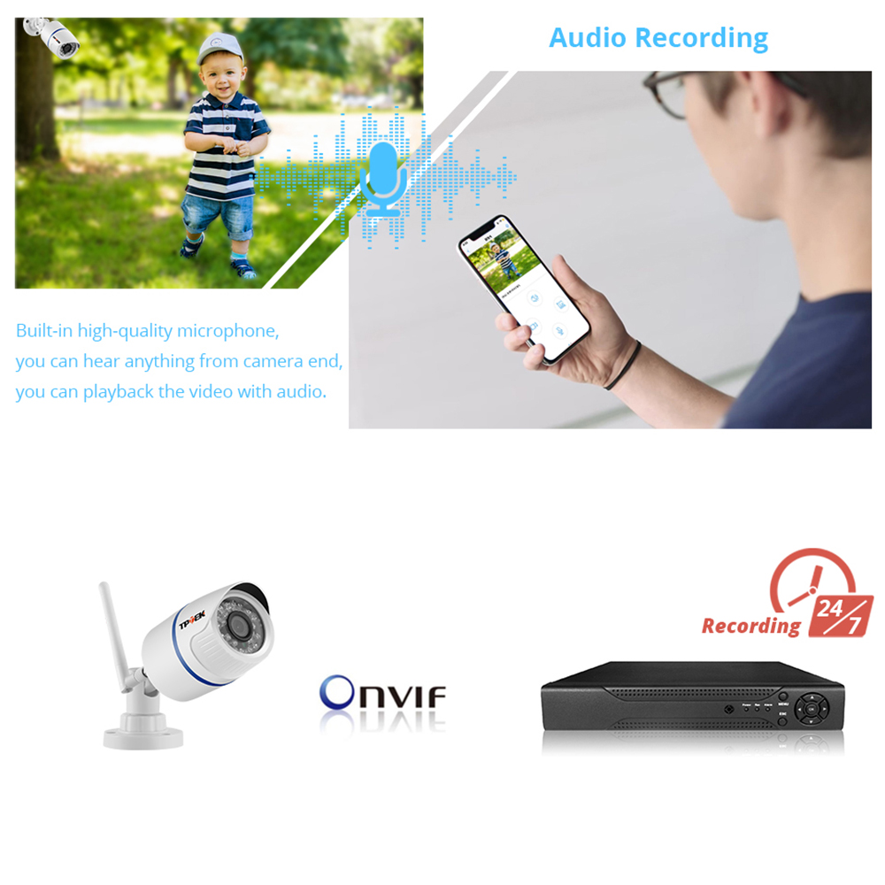 IP Camera WiFi 4MP Outdoor Hom - Home Cinema Sony ulasan dan harga