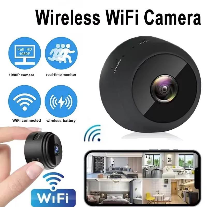New A9 Camera Wifi 1080p HD Wi - Home Cinema Hd ulasan dan harga