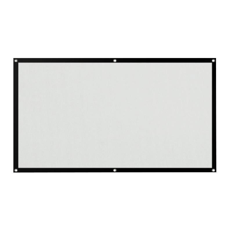 1Pc Curtain Anti-Light 60/72/8 - Projector Screen 100 Inch ulasan dan harga