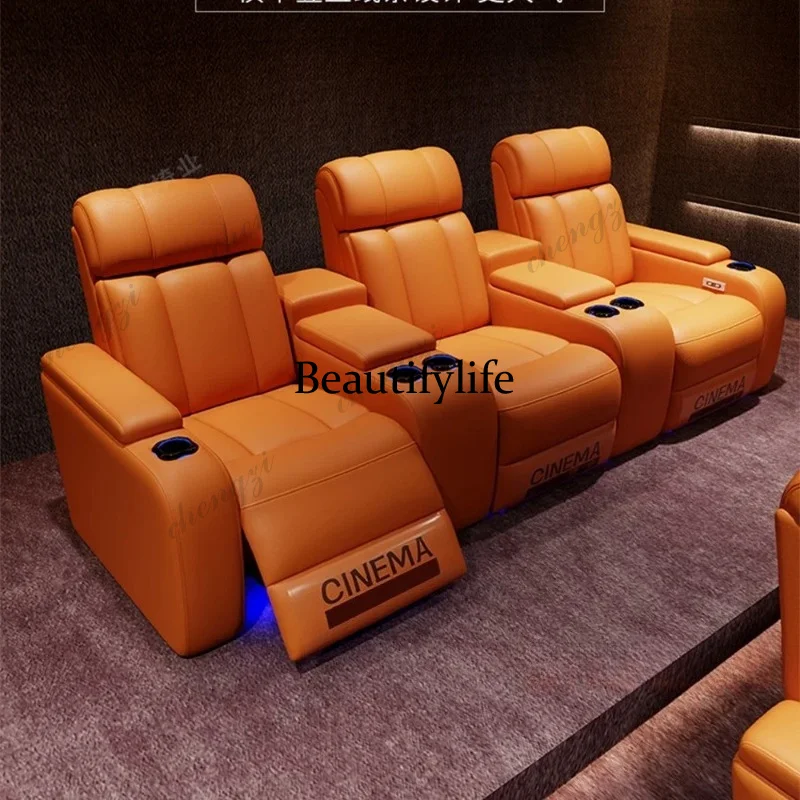 G153 Luxury Genuine Leather El - Home Cinema Usa ulasan dan harga