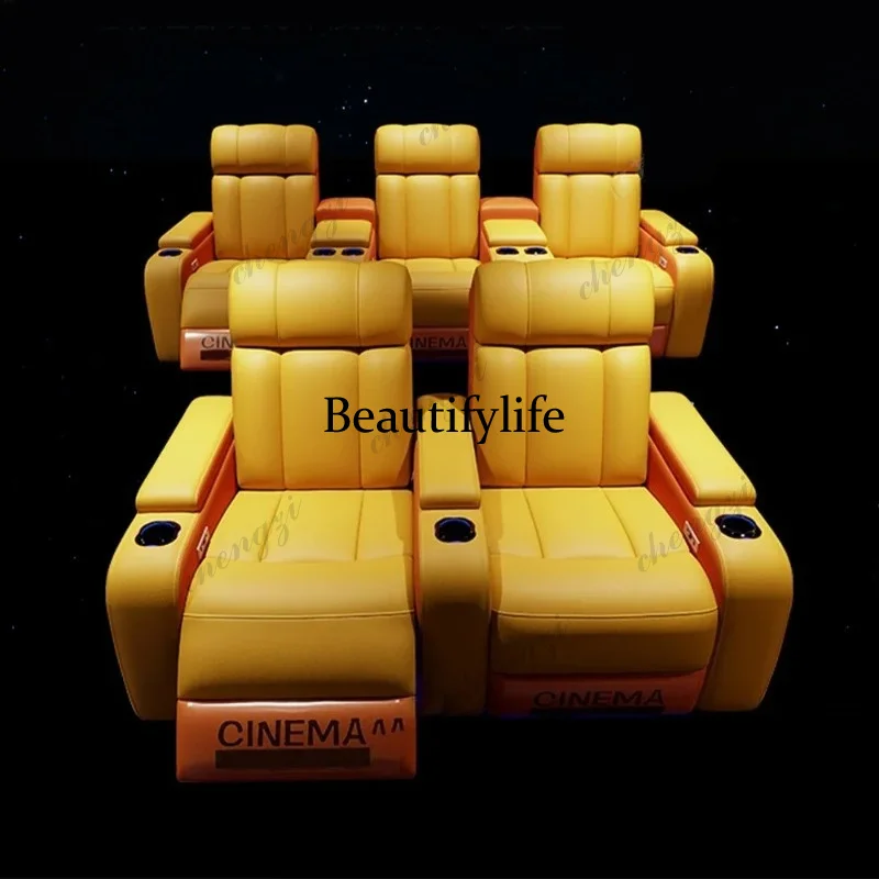 G153 Luxury Genuine Leather El - Home Cinema Usa ulasan dan harga