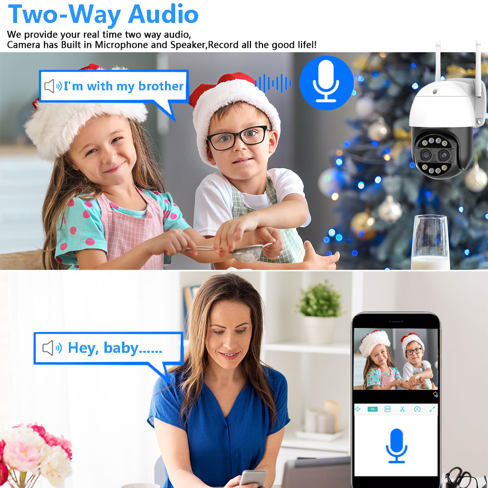 4K HD WIFI Surveillance Camera - Home Cinema Sony ulasan dan harga