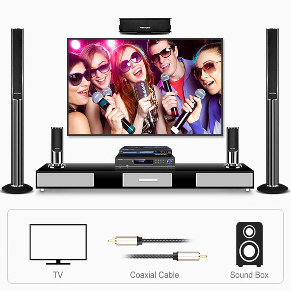 SPDIF Digital Coaxial Audio Ca - Home Cinema Dvd System ulasan dan harga