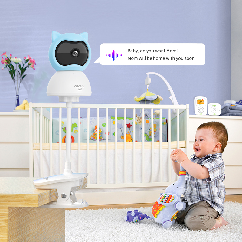 4MP WiFi Xiaovv Indoor Baby Mo - Home Cinema Hd ulasan dan harga