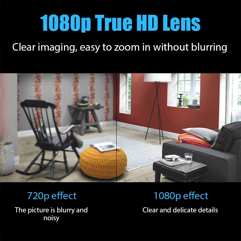 1080P HD Mini Camera WiFi Wire - Home Cinema Hd ulasan dan harga