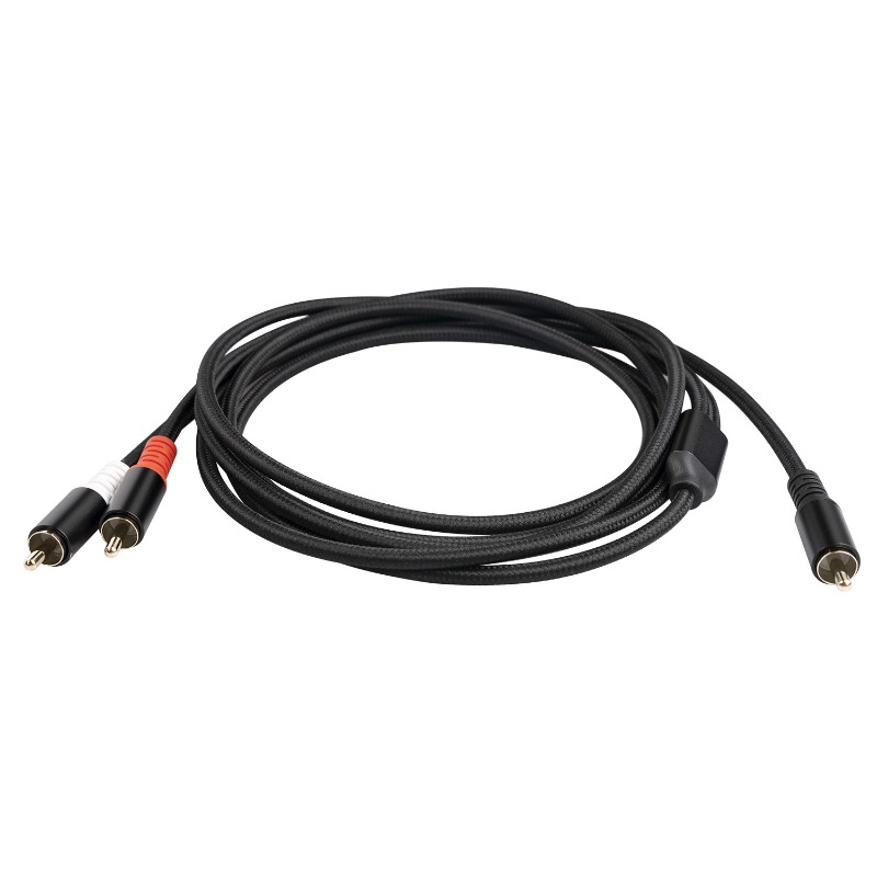 1/2/3M 1 RCA Male To 2 RCA Mal - Home Cinema Amplifier ulasan dan harga