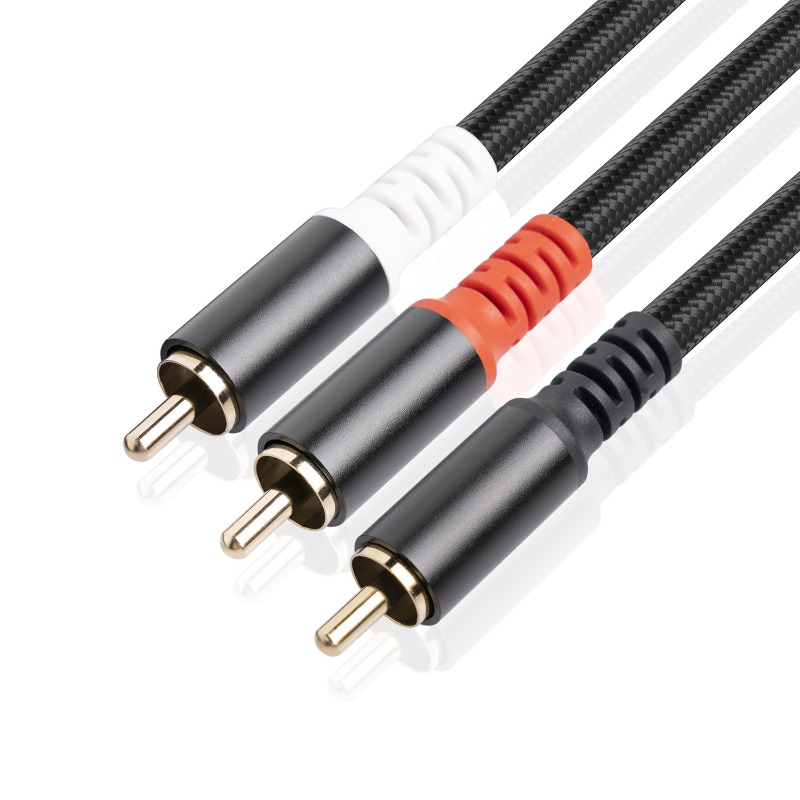 1/2/3M 1 RCA Male To 2 RCA Mal - Home Cinema Amplifier ulasan dan harga