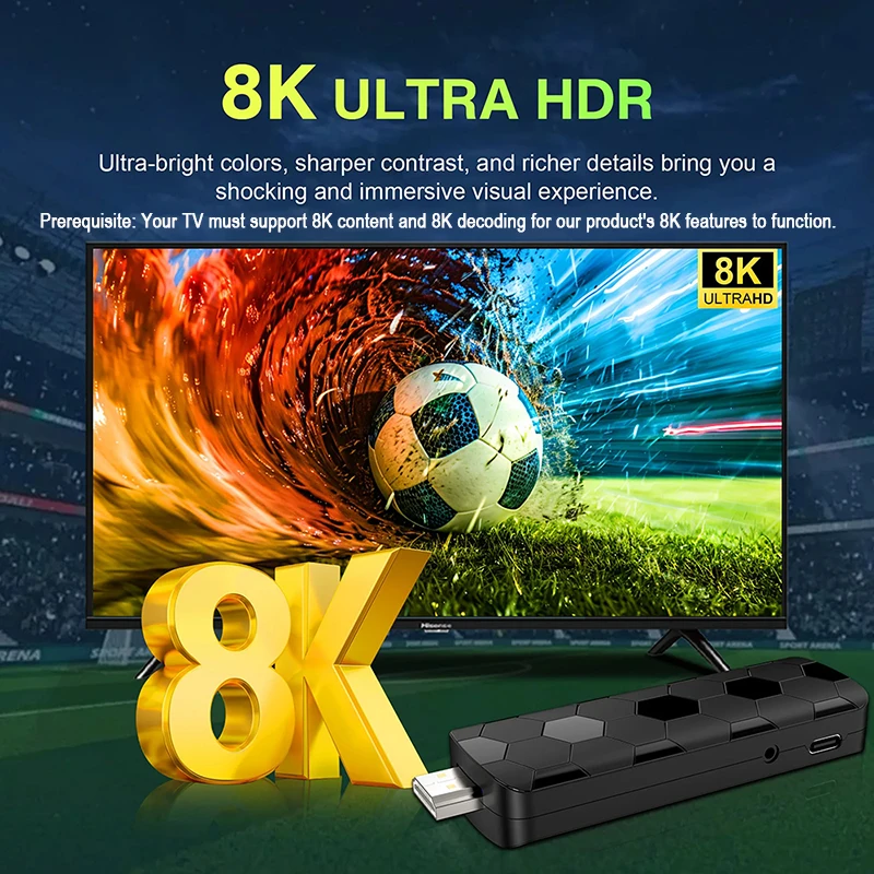 Android 16 8K Ultra HD TV Stic - Home Cinema Hd ulasan dan harga