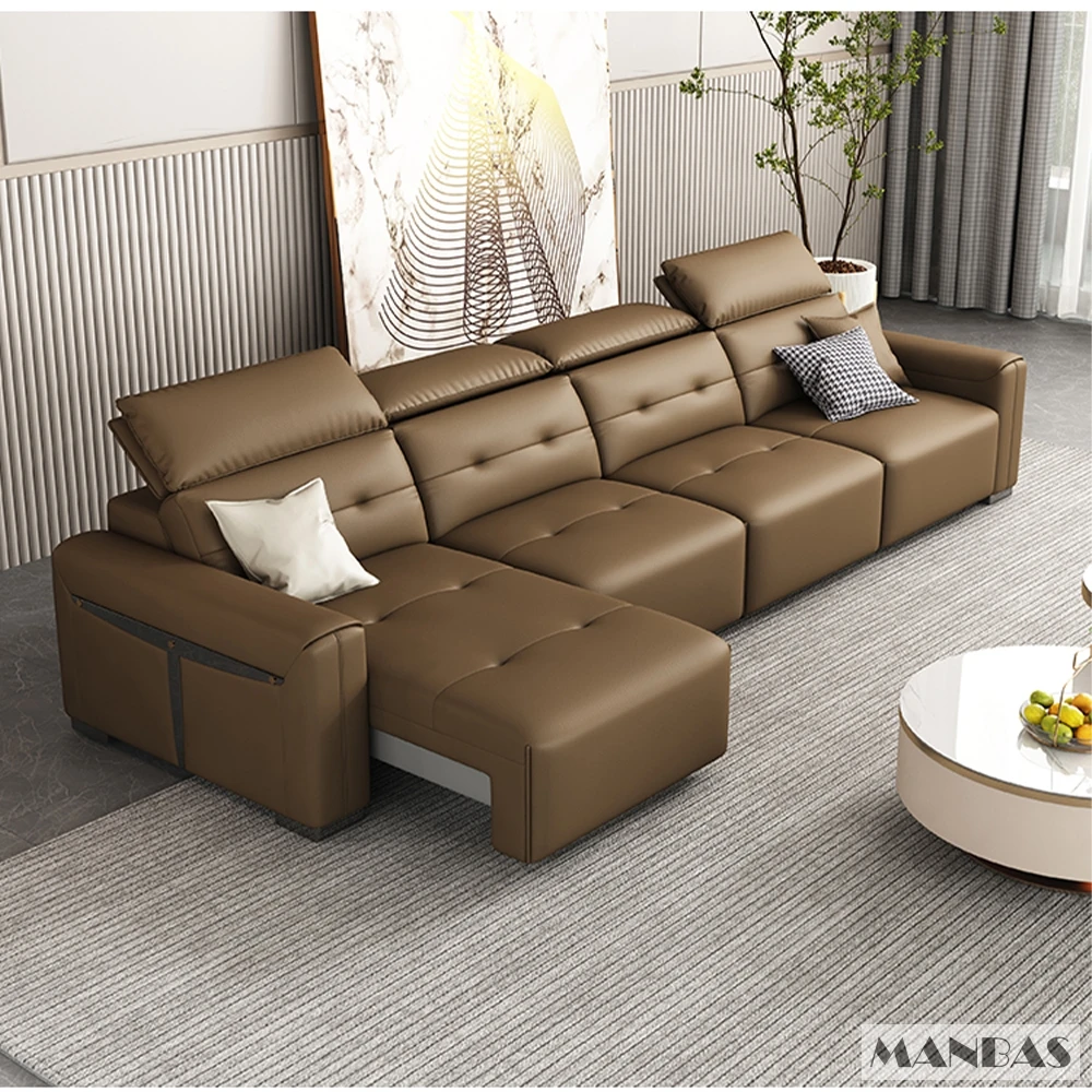 Genuine Leather Electric Conve - Home Cinema Usa ulasan dan harga