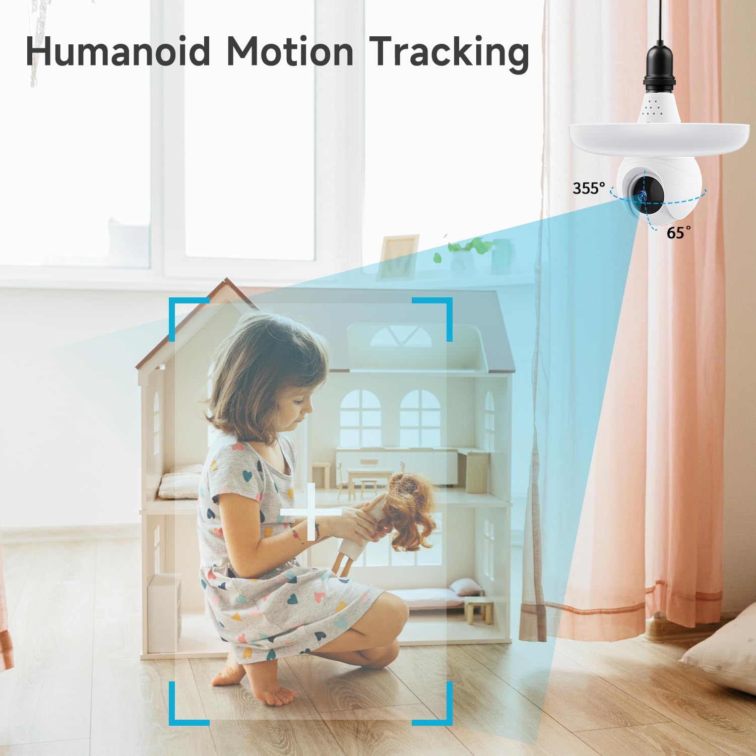 Wireless Bulb Camera 3MP HD Wi - Home Cinema Sony ulasan dan harga