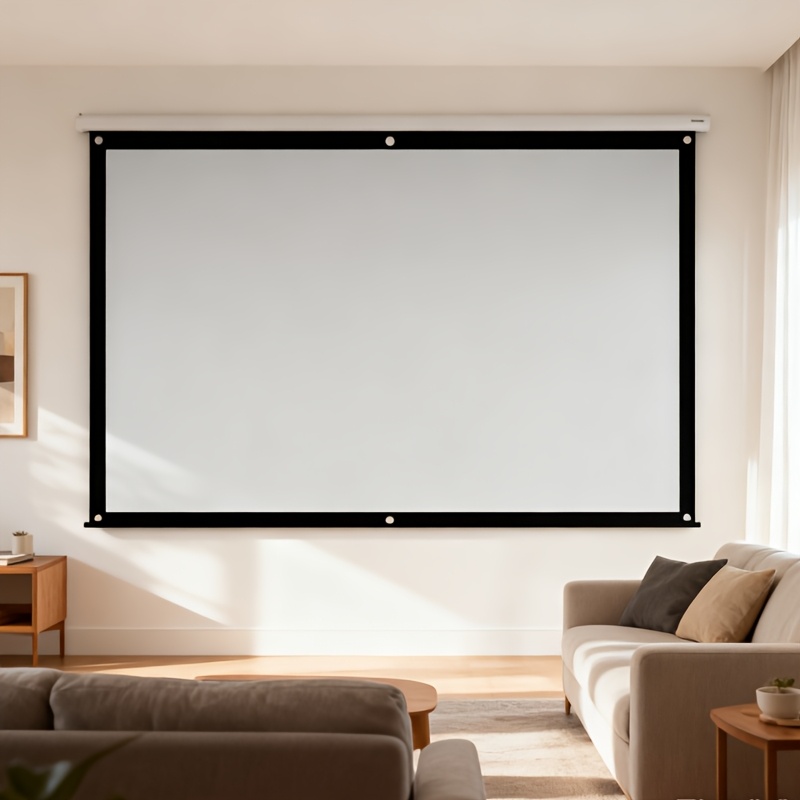 Projector Screen 16:9 Indoor/O - Projector Screen 100 Inch ulasan dan harga