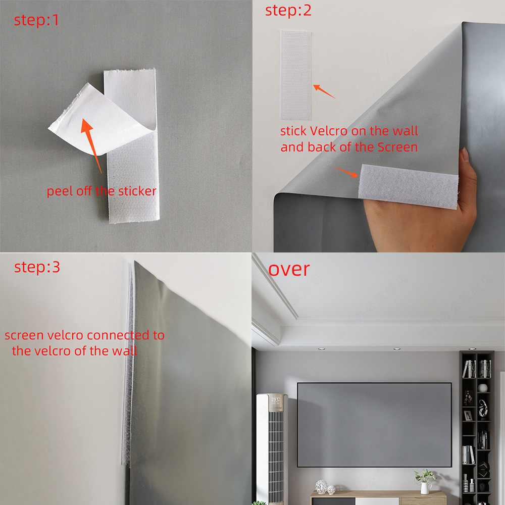 MIXITO Projector Screen Simple - Projector Screen 100 Inch ulasan dan harga