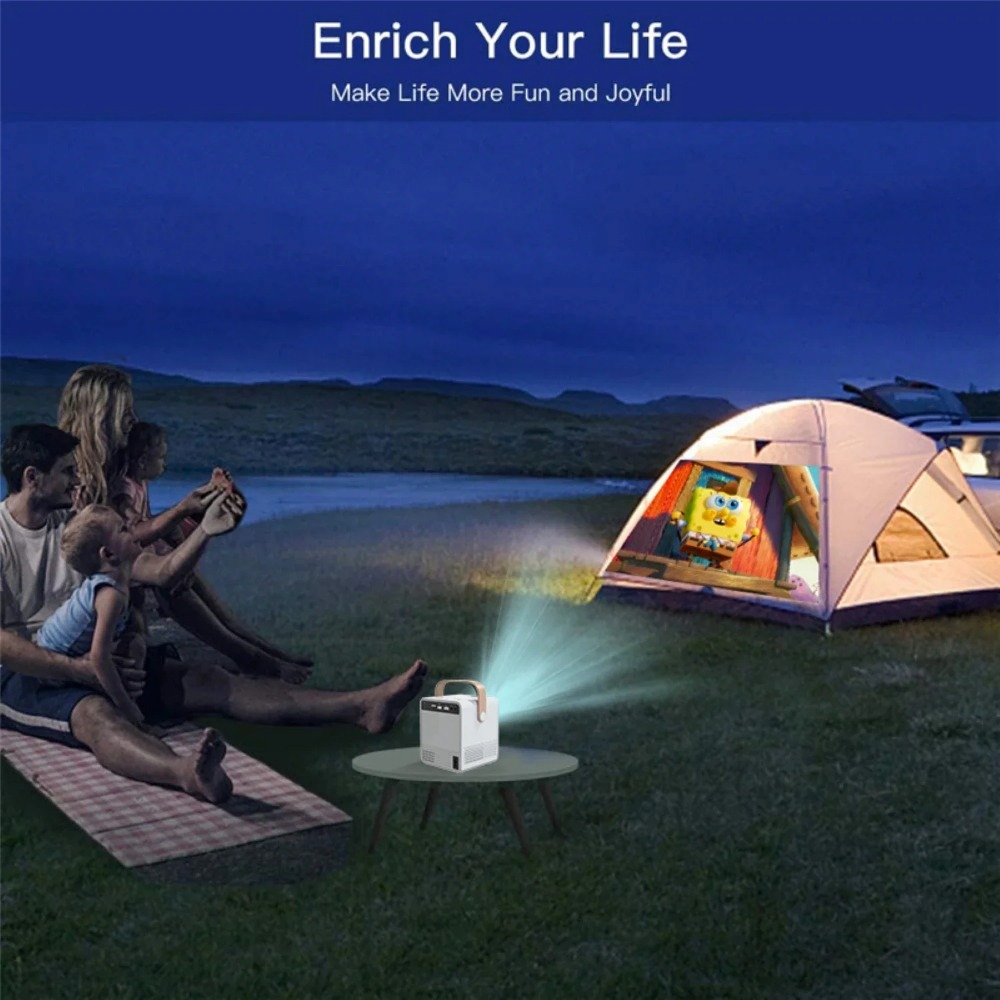 Portable Smart 4K Projector Mi - Home Cinema Usa ulasan dan harga