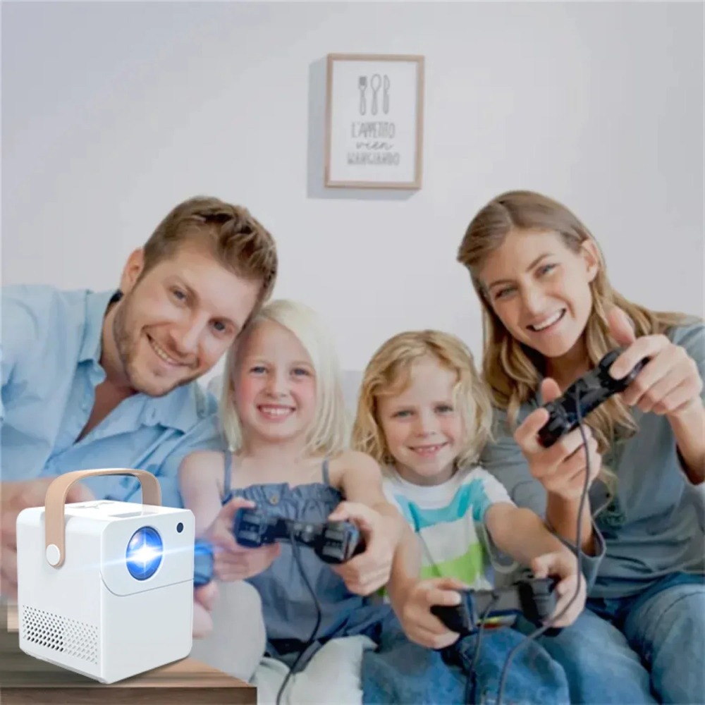 Portable Smart 4K Projector Mi - Home Cinema Usa ulasan dan harga