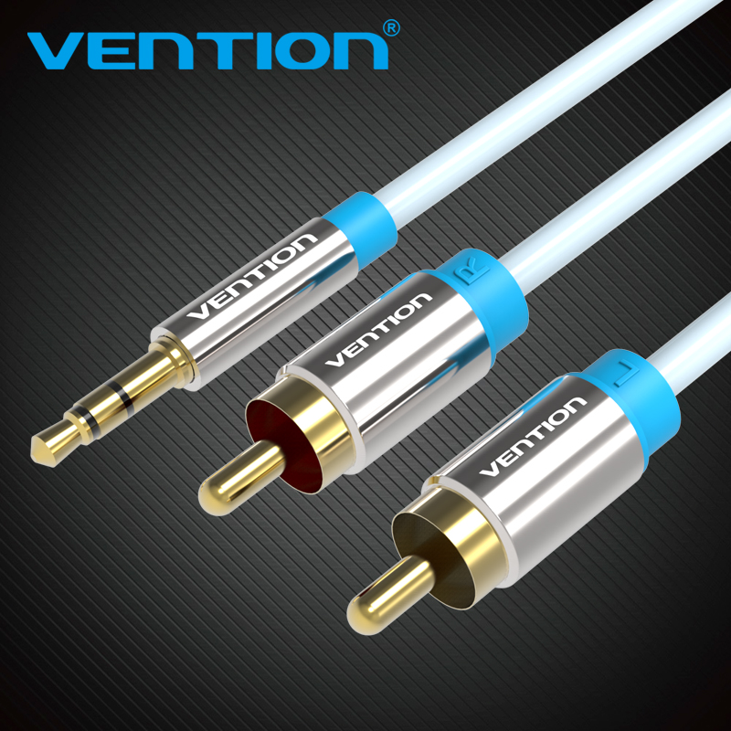 Vention RCA Cable 3.5 to 2rca  - Home Cinema Pc ulasan dan harga