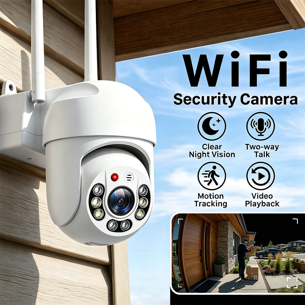 4MP IP WIFI Camera HD Speed Do - Home Cinema Sony ulasan dan harga